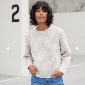 AYR The Softer Now Oatmeal Marl Sweater